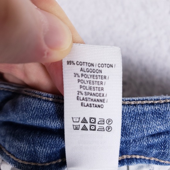 Lucky Brand Lolita Skinny Distressed Ankle Jeans 10 Light Wash - Picture 9 of 11